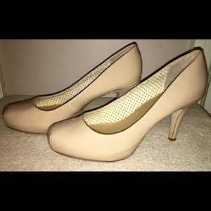 Nude Madden girl "Getta" heels